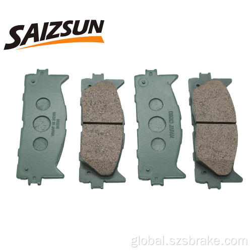 Auto Brake Systems Semi-metallic Brake Pads For Toyota 04465-06080 Supplier